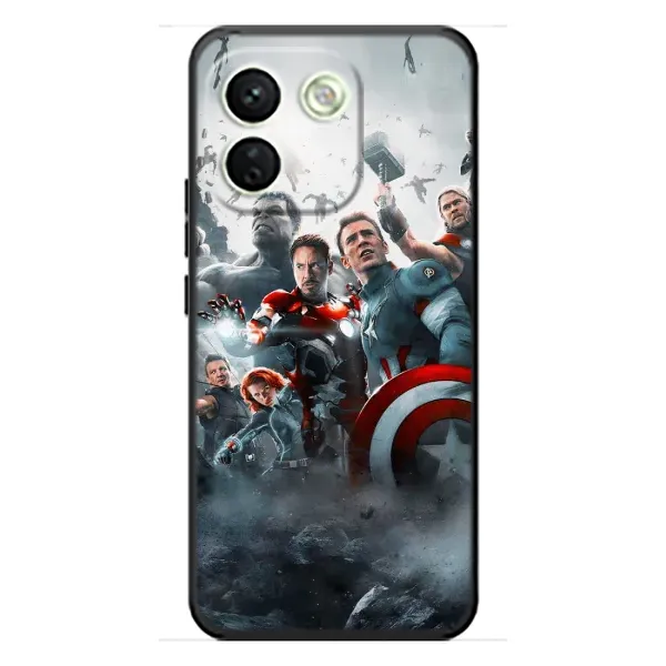 Чехол с рисунком «Команда марвел» для Xiaomi Redmi Note 17 Pro Max Чехол с рисунком «Команда марвел» для Xiaomi Redmi Note 17 Pro Max