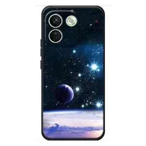 Чехол (ТПУ) с планетами на Xiaomi Redmi Note 17 Pro Max (Космический вид)