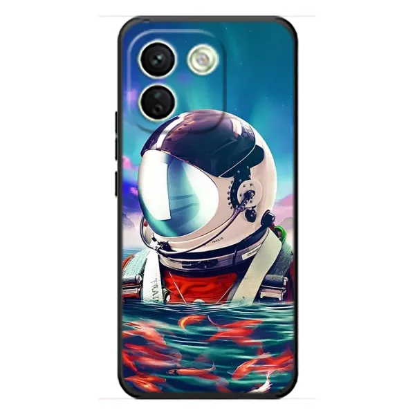Чехол с рисунком «Космонавт в воде» для Xiaomi Redmi Note 17 Pro Max Чехол с рисунком «Космонавт в воде» для Xiaomi Redmi Note 17 Pro Max