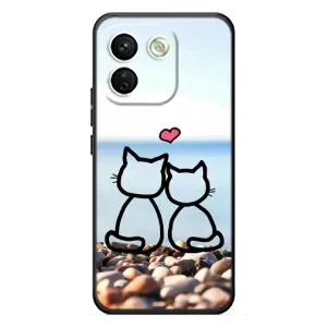 Силіконові Чохли Коханій людині для Xiaomi Redmi Note 17 Pro Max (Котейки)