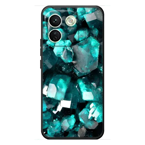 Чехол с рисунком «Кристалы» для Xiaomi Redmi Note 17 Pro Max
