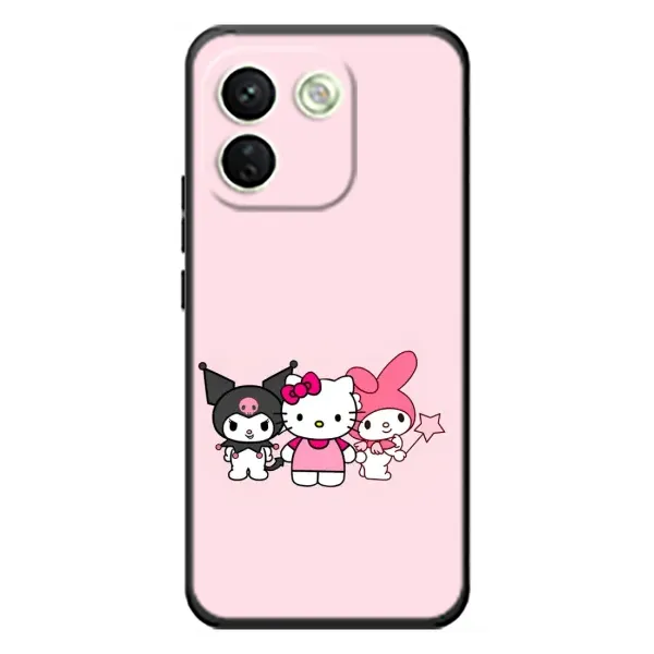 Чехол с рисунком «Куроми Мелоди Китти» для Xiaomi Redmi Note 17 Pro Max