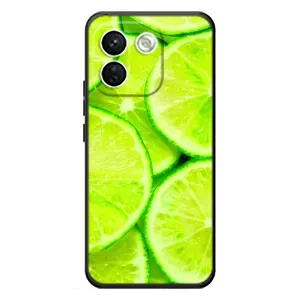 Чохол з зображенням смачної їжі для Xiaomi Redmi Note 17 Pro Max (Лайм)