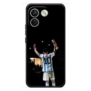 Чохли Лео Мессі Аргентина для Xiaomi Redmi Note 17 Pro Max (Лео Чемпіон)