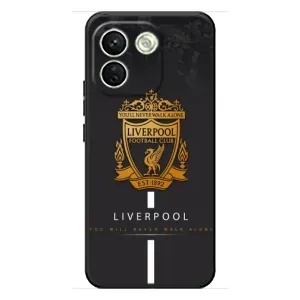 Силиконовые Чехлы принт Футбол на Xiaomi Redmi Note 17 Pro Max (Liverpool)