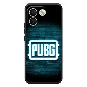 Чехол (TPU) с картинкой "Лого Пабг" на Сяоми Редми Нот 17 Про Макс (Лого PUBG)