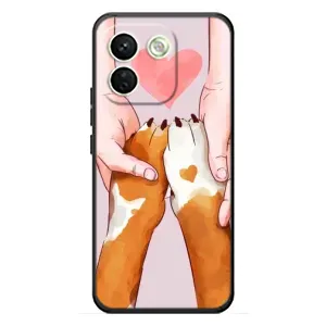 Чохол (ТПУ) Милі песики для Xiaomi Redmi Note 17 Pro Max (Любов до собак)