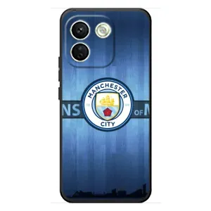 Силиконовые Чехлы принт Футбол на Xiaomi Redmi Note 17 Pro Max (ManCity)