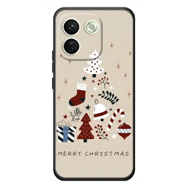 Чехол с рисунком «Merry Christmas» для Xiaomi Redmi Note 17 Pro Max Чехол с рисунком «Merry Christmas» для Xiaomi Redmi Note 17 Pro Max