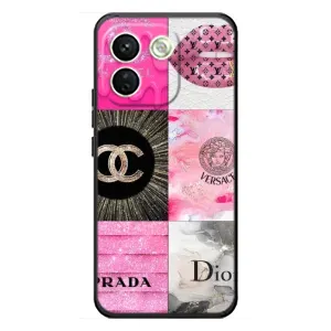 Чехол (Dior, Prada, YSL, Chanel) для Xiaomi Redmi Note 17 Pro Max (Модница)