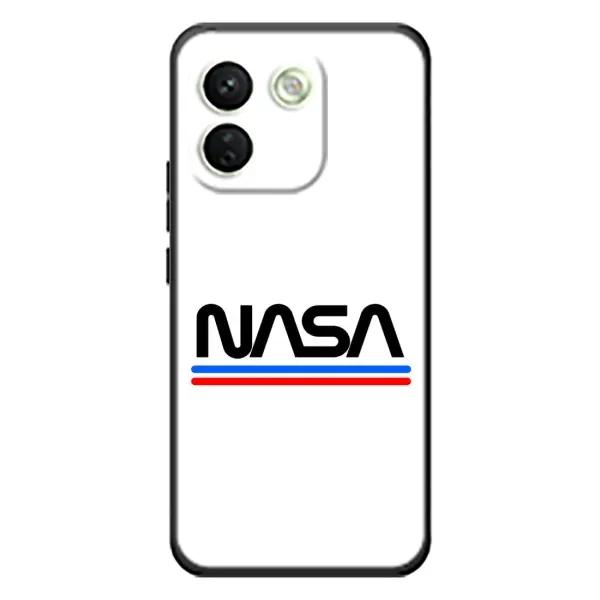 Чехол с рисунком «NASA на белом фоне» для Xiaomi Redmi Note 17 Pro Max Чехол с рисунком «NASA на белом фоне» для Xiaomi Redmi Note 17 Pro Max