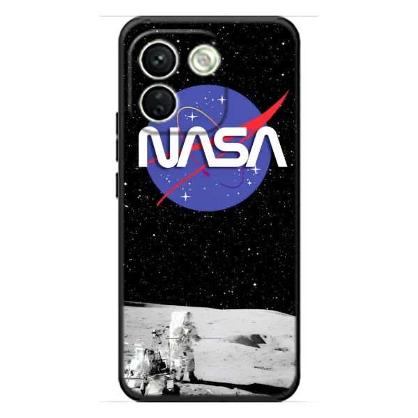 Чехол с рисунком «Nasa на луне» для Xiaomi Redmi Note 17 Pro Max Чехол с рисунком «Nasa на луне» для Xiaomi Redmi Note 17 Pro Max