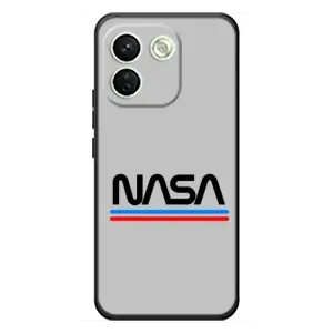 Силиконовый бампер с принтом "Наса" на Xiaomi Redmi Note 17 Pro Max (Наса)