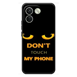 Чехол с Прикольным принтом на Xiaomi Redmi Note 17 Pro Max (Не трогай мой телефон)