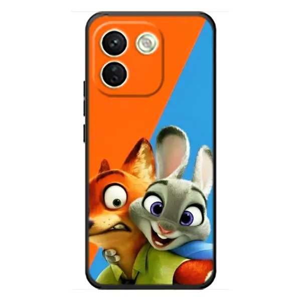 Чехол с рисунком «Ник и Хопс» для Xiaomi Redmi Note 17 Pro Max Чехол с рисунком «Ник и Хопс» для Xiaomi Redmi Note 17 Pro Max