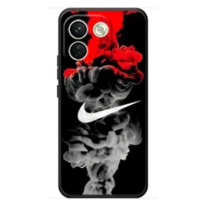 Силіконовый Чохол на Xiaomi Redmi Note 17 Pro Max з картинкою НАЙК (Nike дим)