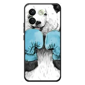 Чехлы с Пандами на Xiaomi Redmi Note 17 Pro Max (Панда боксер)