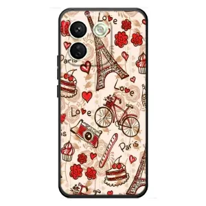 Чехол с Эйфелевой башней на Xiaomi Redmi Note 17 Pro Max (Париж мечта)