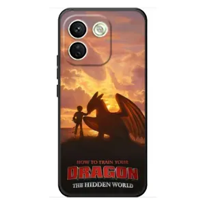 Чехол дракон Беззубик для Xiaomi Redmi Note 17 Pro Max (Постер Беззубика)