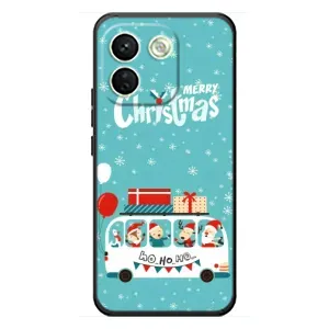 Силіконовий бампер на різдво для Xiaomi Redmi Note 17 Pro Max (Різдвяний настрій)