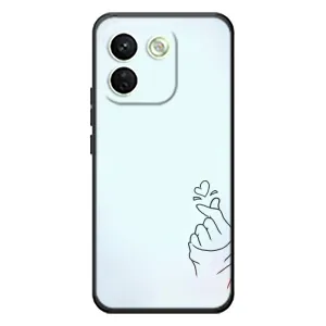 Чохол (Знак сердечка) для Xiaomi Redmi Note 17 Pro Max (Сердечко на блакитному)