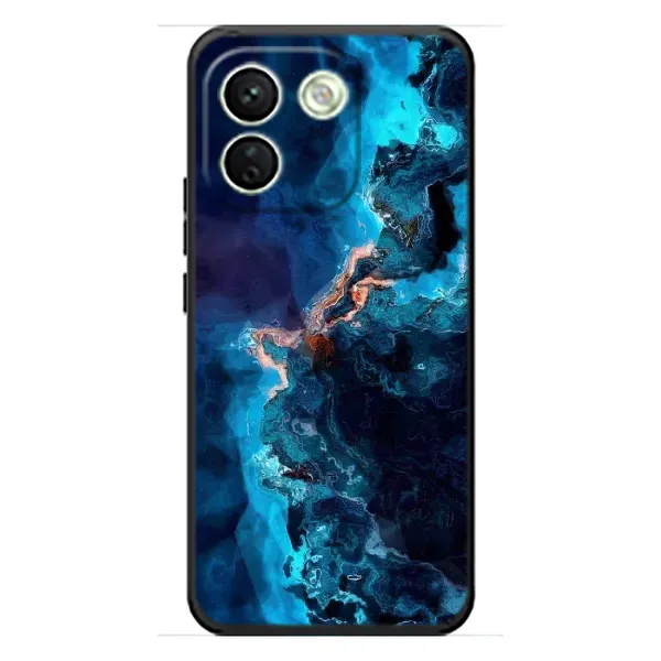 Чехол с рисунком «Синий мрамор» для Xiaomi Redmi Note 17 Pro Max Чехол с рисунком «Синий мрамор» для Xiaomi Redmi Note 17 Pro Max