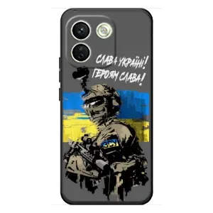 Патриотический Чехол для Xiaomi Redmi Note 17 Pro Max (Слава Украине)