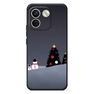 Чохли на Новий Рік Xiaomi Redmi Note 17 Pro Max (Сніговички)