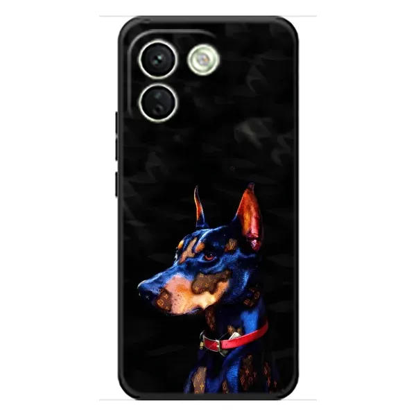 Чехол с рисунком «Собака Мопс» для Xiaomi Redmi Note 17 Pro Max Чехол с рисунком «Собака Мопс» для Xiaomi Redmi Note 17 Pro Max