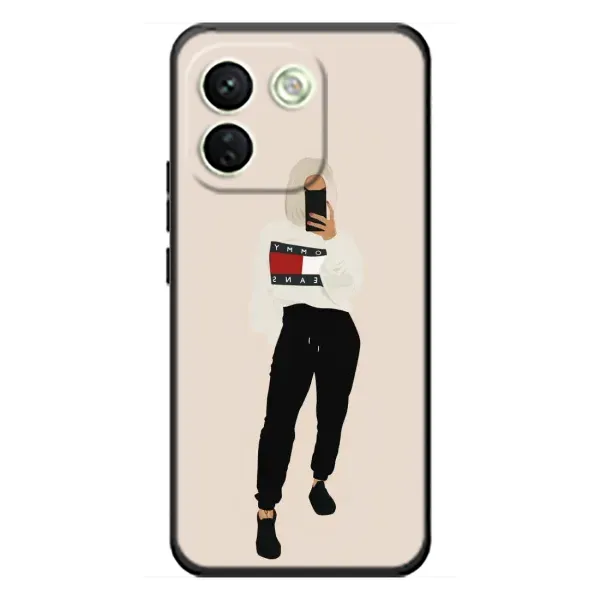 Чехол с рисунком «Стильная» для Xiaomi Redmi Note 17 Pro Max