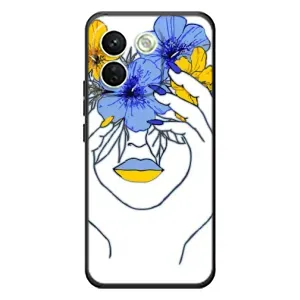 Чехол на Xiaomi Redmi Note 17 Pro Max Украинский дизайн (Украинка на всю голову)