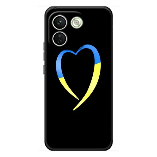 Чехол с рисунком «Украинское сердце» для Xiaomi Redmi Note 17 Pro Max Чехол с рисунком «Украинское сердце» для Xiaomi Redmi Note 17 Pro Max