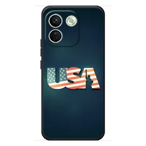 Чехол Флаг USA для Xiaomi Redmi Note 17 Pro Max (USA)