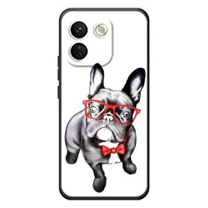 Бампер для Xiaomi Redmi Note 17 Pro Max з картинкою "Песики" (В окулярах)