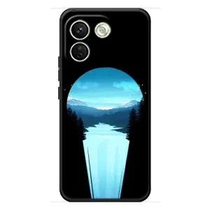 Літній Чохол на Xiaomi Redmi Note 17 Pro Max (Синій Водоспад)
