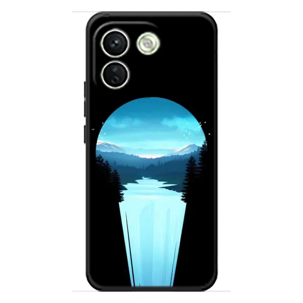Чехол с рисунком «Синий Водопад» для Xiaomi Redmi Note 17 Pro Max Чехол с рисунком «Синий Водопад» для Xiaomi Redmi Note 17 Pro Max