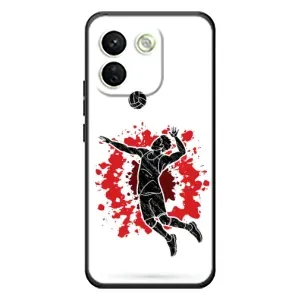 Чехлы с принтом Спортивная тематика для Xiaomi Redmi Note 17 Pro Max (Волейболист)