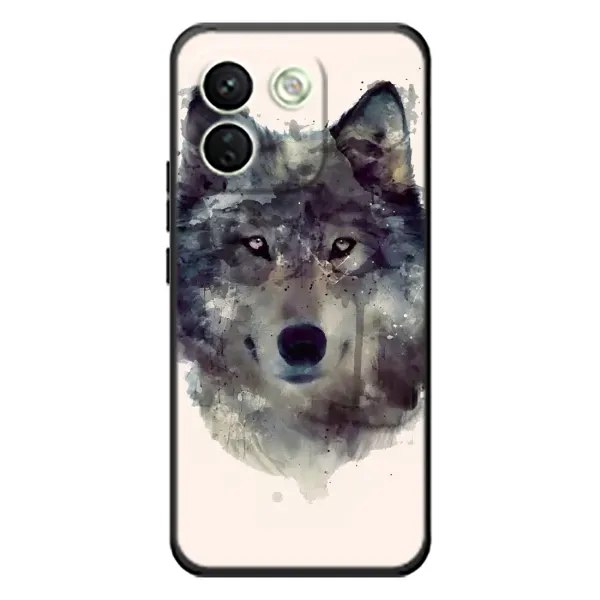 Чехол с рисунком «Волк» для Xiaomi Redmi Note 17 Pro Max Чехол с рисунком «Волк» для Xiaomi Redmi Note 17 Pro Max