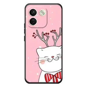 Чехол на тематику: Коты для Xiaomi Redmi Note 17 Pro Max (Зимний кот)