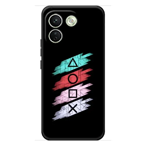 Чехол с рисунком «Значки Sony» для Xiaomi Redmi Note 17 Pro Max Чехол с рисунком «Значки Sony» для Xiaomi Redmi Note 17 Pro Max