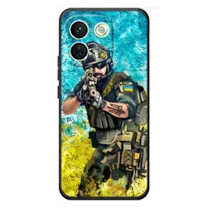 ЗСУ Чехлы (TPU) для Xiaomi Redmi Note 17 Pro Max (ЗСУ Воин)