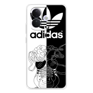 Чехол в стиле "Адидас" для Сяоми Редми Ноте 17 Про (Adidas шнурки)
