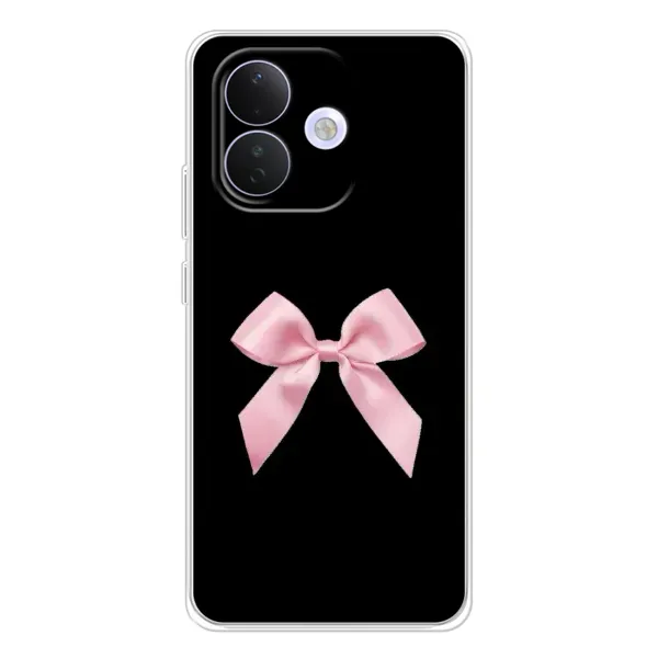 Чехол с рисунком «Бант на черном» для Xiaomi Redmi Note 17 Pro Чехол с рисунком «Бант на черном» для Xiaomi Redmi Note 17 Pro