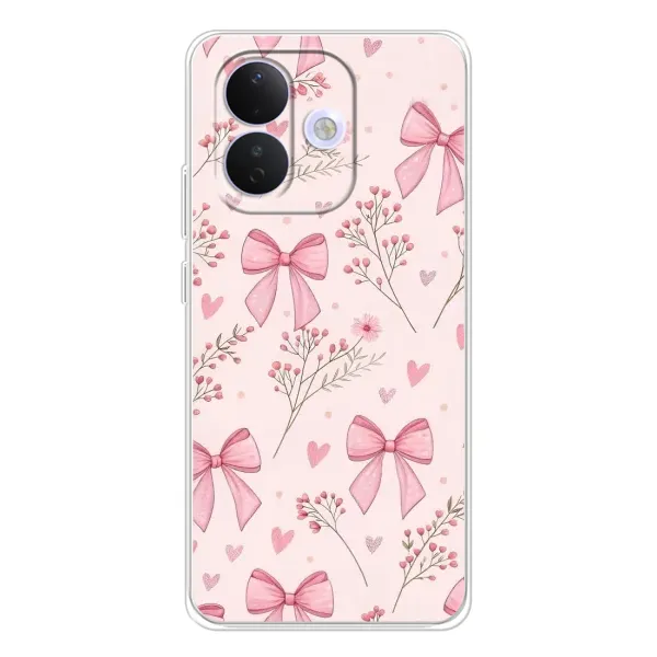 Чехол с рисунком «Банты с цветами» для Xiaomi Redmi Note 17 Pro Чехол с рисунком «Банты с цветами» для Xiaomi Redmi Note 17 Pro