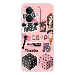 Чехлы с картинкой для Xiaomi Redmi Note 17 Pro (BLACK PINK коллаж)