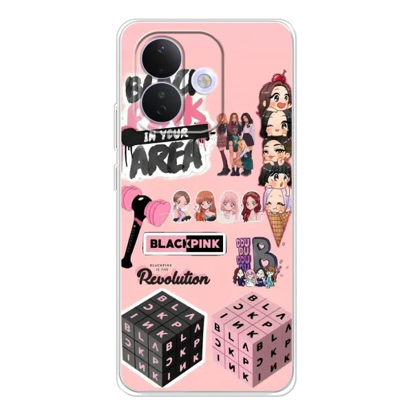 Чехол с рисунком «BLACK PINK коллаж» для Xiaomi Redmi Note 17 Pro Чехол с рисунком «BLACK PINK коллаж» для Xiaomi Redmi Note 17 Pro
