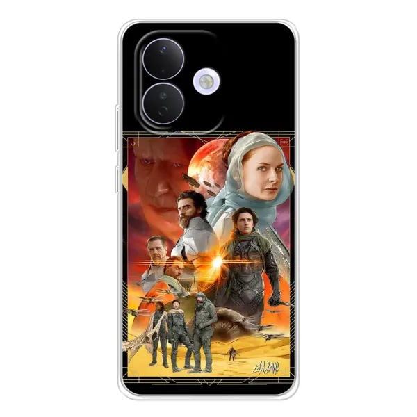 Чехол с рисунком «Д Ю Н А» для Xiaomi Redmi Note 17 Pro