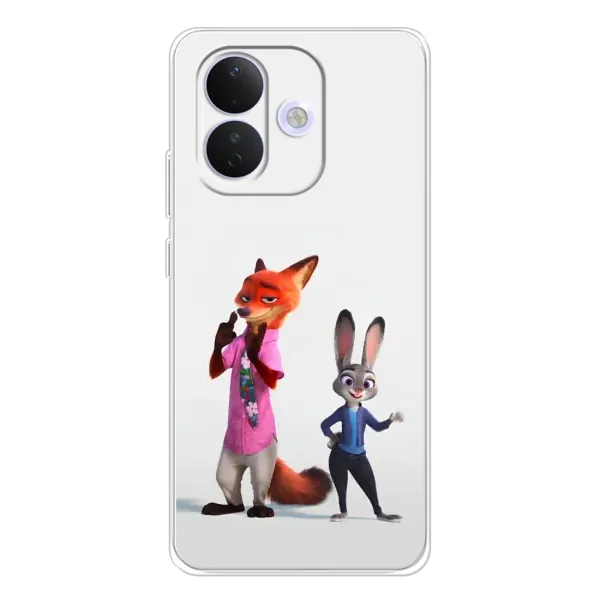 Чехол с рисунком «Джуди и Ник» для Xiaomi Redmi Note 17 Pro Чехол с рисунком «Джуди и Ник» для Xiaomi Redmi Note 17 Pro