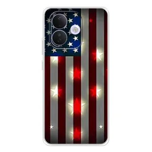 Чехол Флаг USA для Xiaomi Redmi Note 17 Pro (Флаг США 2)
