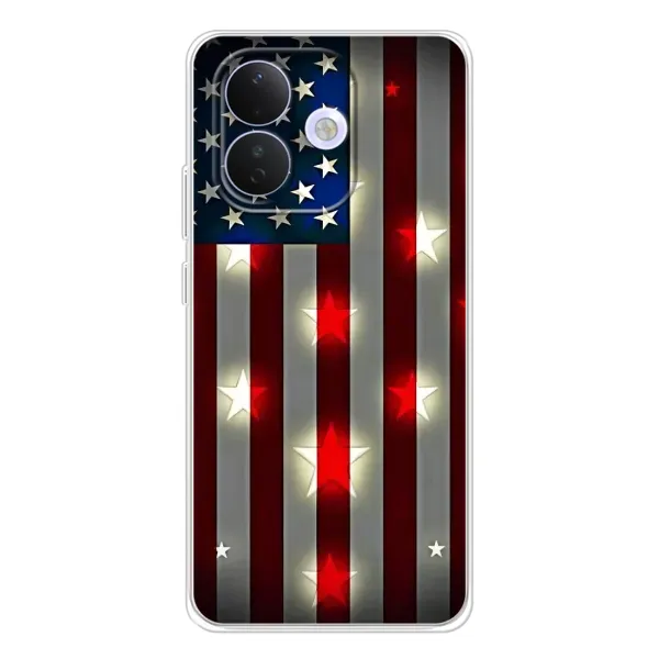 Чехол с рисунком «Флаг США 2» для Xiaomi Redmi Note 17 Pro Чехол с рисунком «Флаг США 2» для Xiaomi Redmi Note 17 Pro